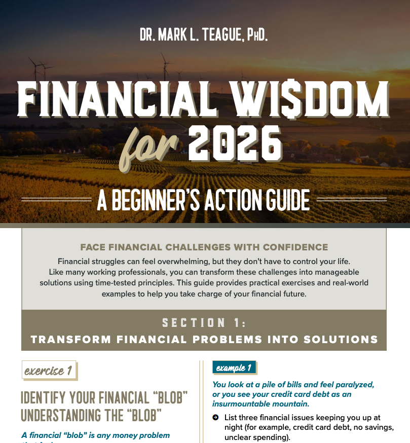 Financial Wisdom for The New Year